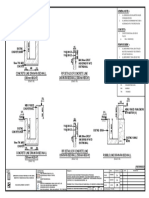 R/F Details of Concrete Line Drain Raised Wall (300Mm Height) Concrete Line Drain Raised Wall (300mm HEIGHT)