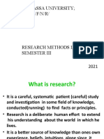 Research Methodology For Land Administration