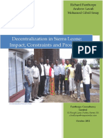 Decentralization Research Report Final