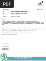 Wastewater Treatment Plant Proposal | PDF | Sewage Treatment | Water ...