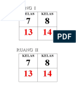 Nomor Map Ujian Genap 2021-2022