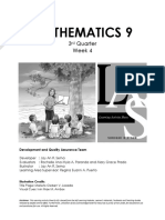 Mathematics9 q3 Week4 v4