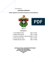 Laporan Kelompok 2 - Kerja Lapang Kelas A