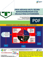 CQI Melalui PDSA Di Puskesmas