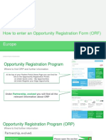 ORP Process 2019 - How To Fill ORF