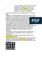 Caso Clinico Epilepsia