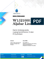 Modul Bahan Ajar Aljabar Linier 2021 Minggu-9 Rev Hal - JDL