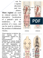 Abdominal Planes and Regions