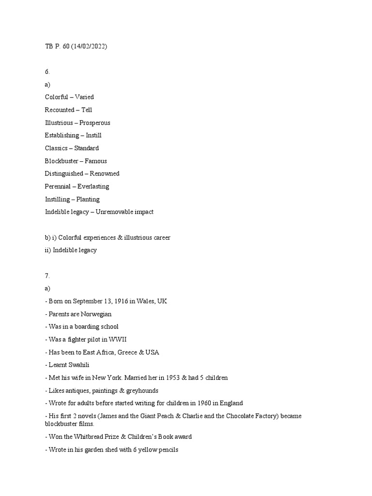 TB P. 60 | PDF