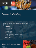 Lesson 4: Painting: Chapter 2: Media and Processes in Visual Arts