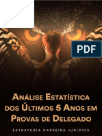 Análise Estatística Dos Últimos 5 Anos em Provas de Delegado