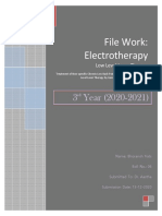 Electrotherapy Filework LLLT