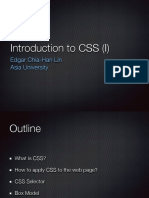 05 Introduction To CSS (I)