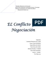 El Conflicto y La Negociacion Lco4301