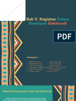 Kegiatan Dalam Kearsipan Elektronik