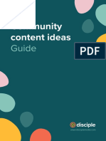 100 Community Content Ideas: Guide