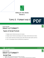 Topic 5 - Format