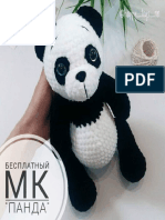 Panda em croche Amigurumi MK