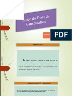 Guide Droit de Constatation