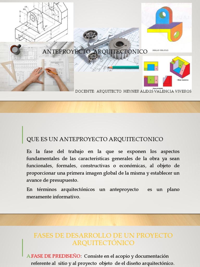 Anteproyecto Arquitectonico PDF