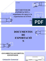 Documentos de Exportación y Organismos de Apoyo A La Exportacion en El Perú1