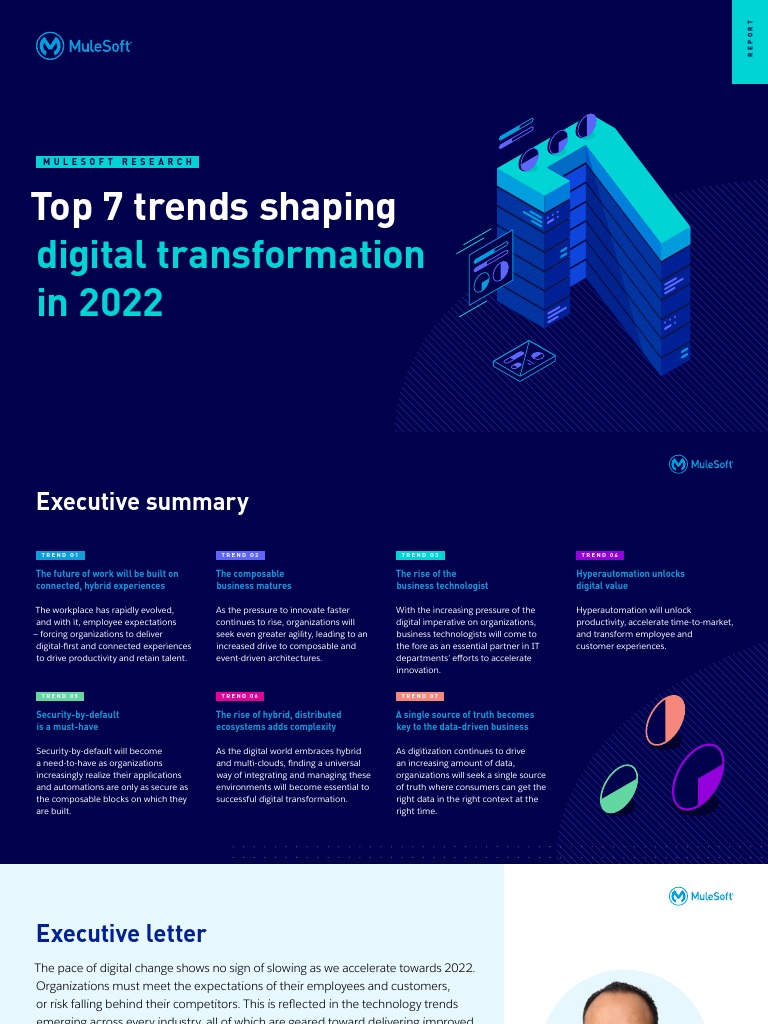 Report - MuleSoft Top 7 Trends Shaping Digital Transformation in 2022 ...
