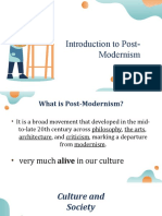 PPC - Tahinay - Intorduction To Post-Modernism