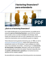 ¿Qué es el factoring financiero? Ejemplos para entenderlo | APD