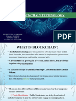The Blockchain Technology