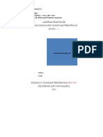 Format Acara Konsistensi Tanah