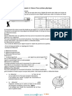 Cours - Sciences Physiques Mouvement Vitesse - 1ère AS (2013-2014) MR Sdiri Anis