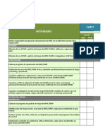 Carta Gantt Campana MMC