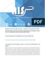 Radar Da Inovação Social Janeiro-fevereiro 2022-NOA