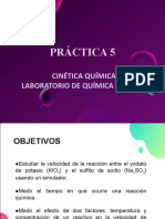 Lab 5. Cinética Química