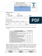 Identificación Usuario - Fecha D/M/A: Hora: Primer Apellido Segundo Apellido Nombres