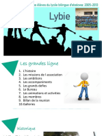 Lybie: Association Des Anciens Élèves Du Lycée Bilingue D'ebolowa: 2005-2013