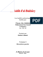 Le Sahih Al-Bukhary - Volume 1 - Partie 2 - Arabe-Français Ahmad Harkat