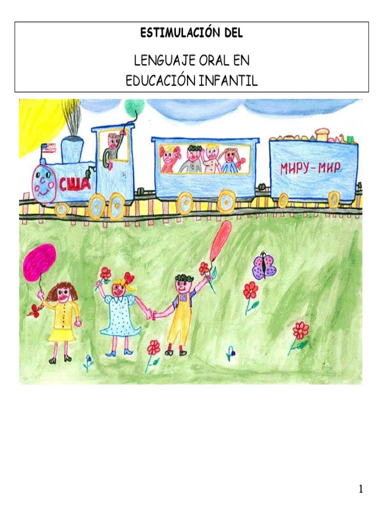 Estimulación del Lenguaje Oral Infantil | PDF | Palabra | Fonema