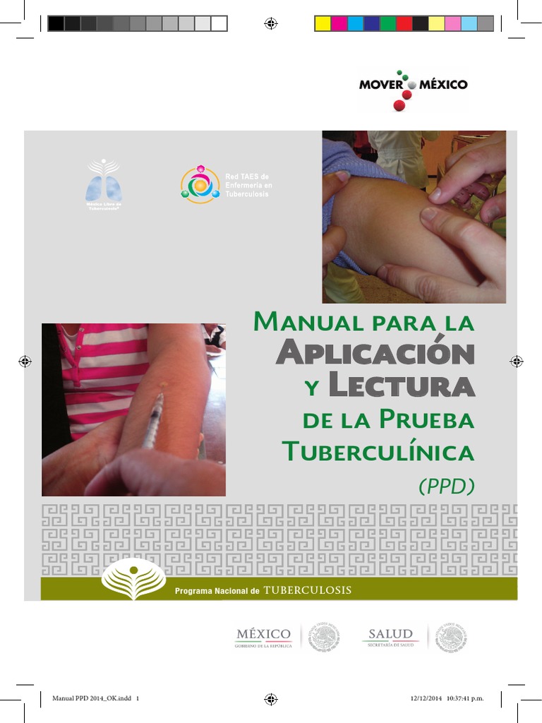 Manual PPD 2014 OK | PDF | Tuberculosis | Especialidades Medicas