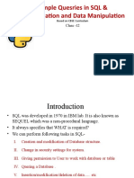 Simple Quesries in SQL &