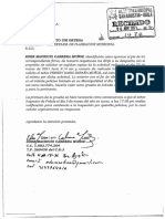 Derecho de Petición Planeación