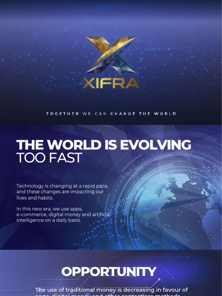 0 - Xifra Business Presentation | PDF | Cryptocurrency | Money