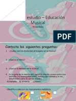 Guía de Estudio 3ro Basico - Educación Musical