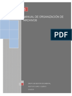 Icc-Gd-10 Manual de Organización de Archivos