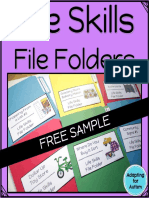 FREELife Skills File Folder Activitiesfor Special Educationand Autism
