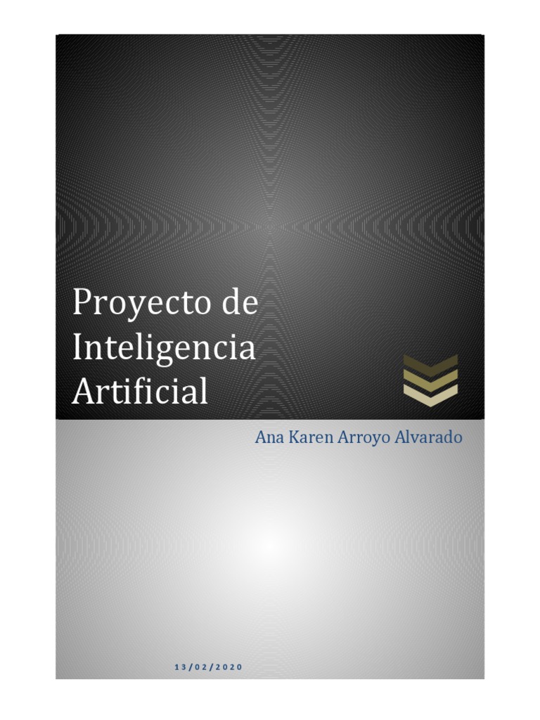 Planeacion de Proyecto de Inteligencia Artificial | PDF | Inteligencia ...