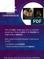 Sublimación Del Ser A Dimensión Completa 5ta Conferencia