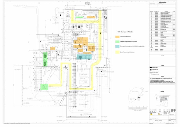 ORF Area Plot Plan Drawing | PDF | Fluid Mechanics | Chemical Engineering