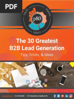 30 Greatest Lead Gen Tips Co Branded W HubSpot