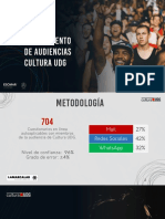 Reporte de Audiencias Cultura UDG